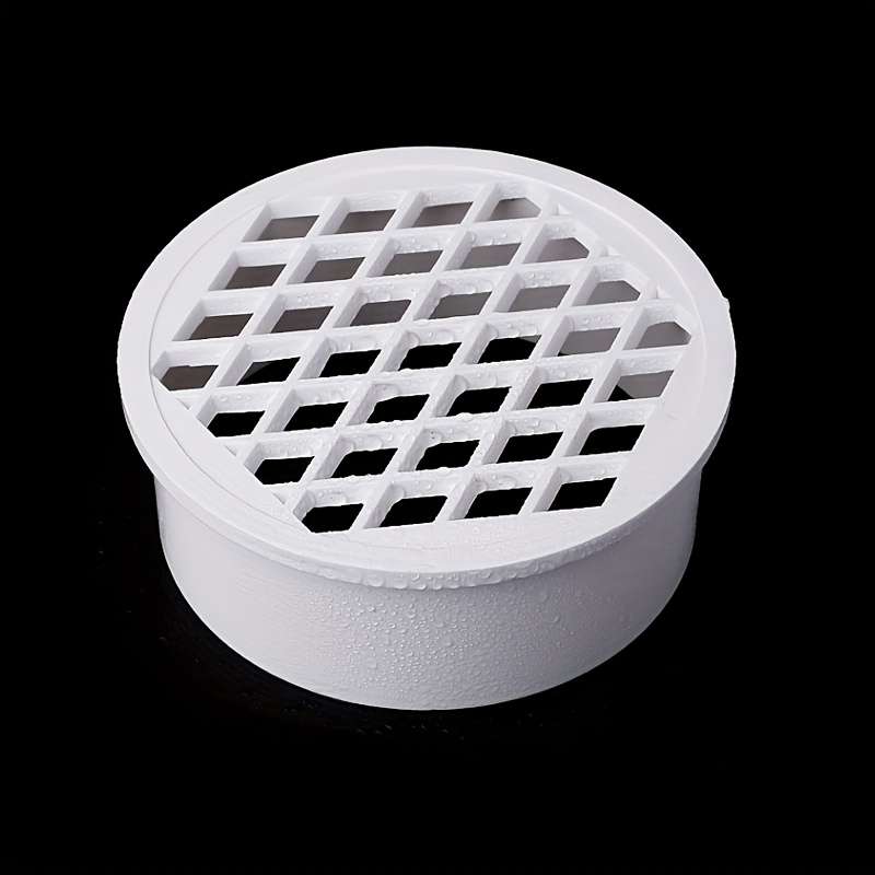 Vertical PVC plug-in floor drain