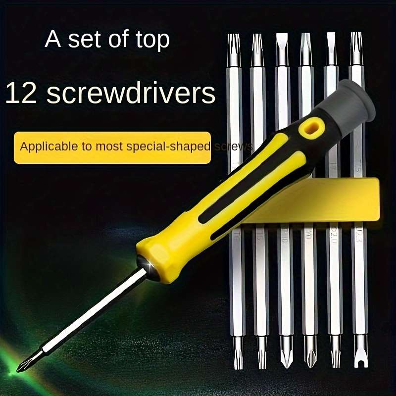 12-in-1 Alien Design Screwdriver Set