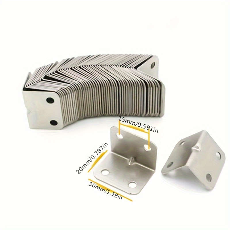 Stainless Steel  L Shaped Corner Braces