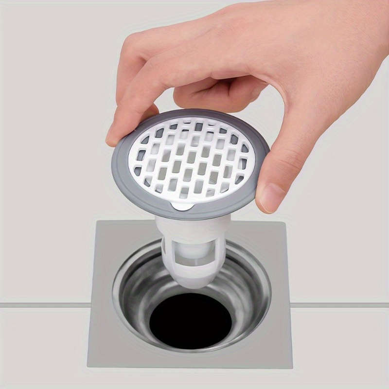 White Plastic Floor Drain