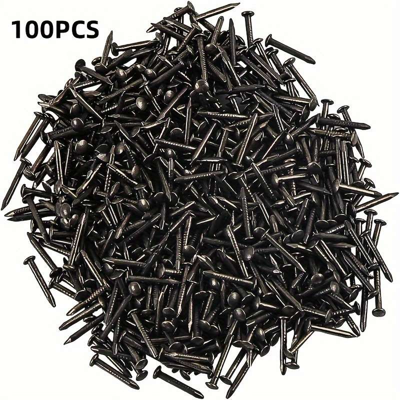 100pcs 8mm Black