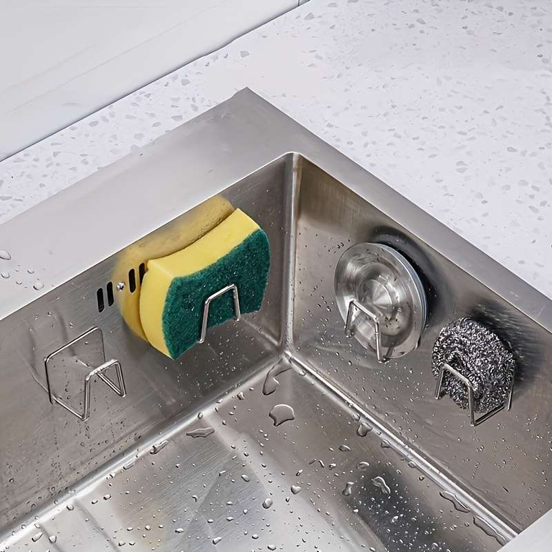 2-Pack Stainless Steel Sponge Holder