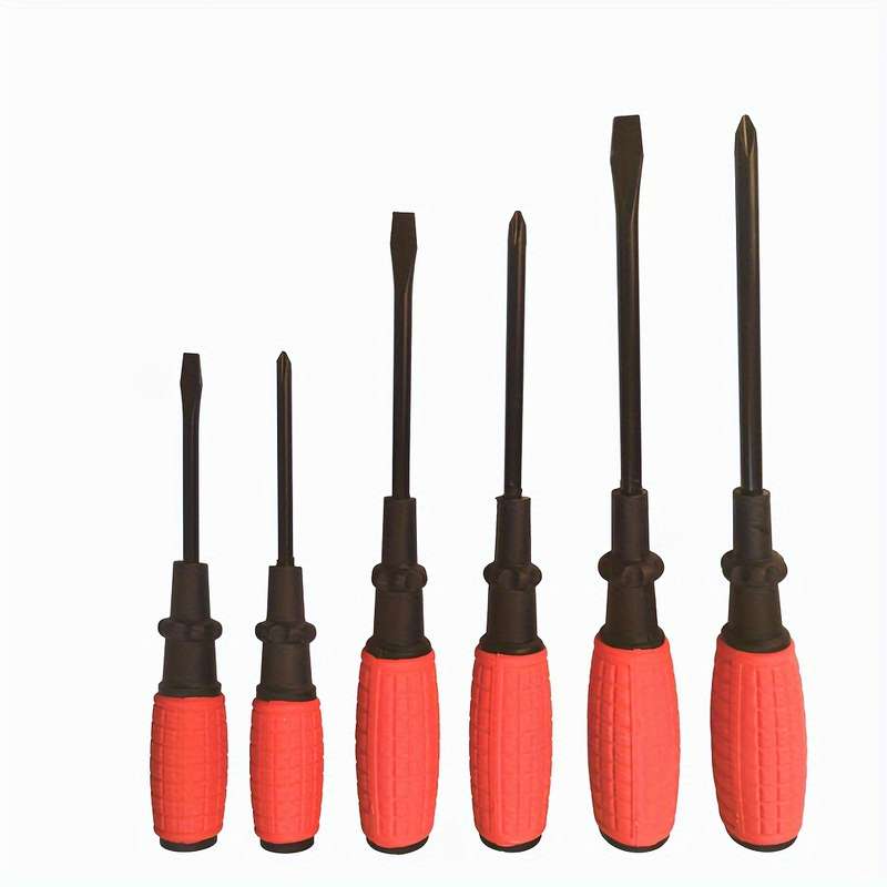 2 Pieces Set of Carbon Steel Screwdrivers: