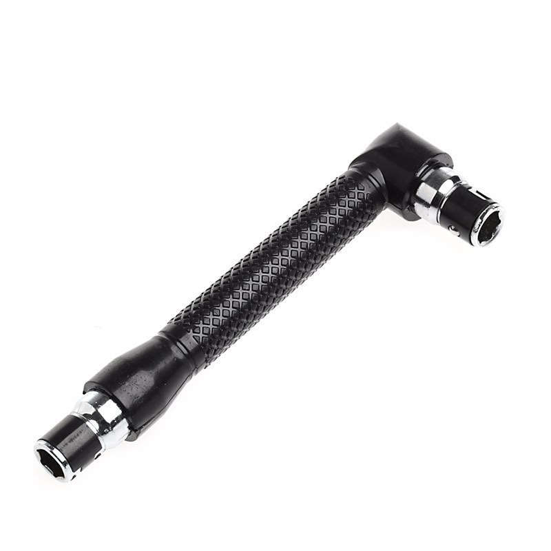 Durable 45# Steel L-Shaped Socket Wrench