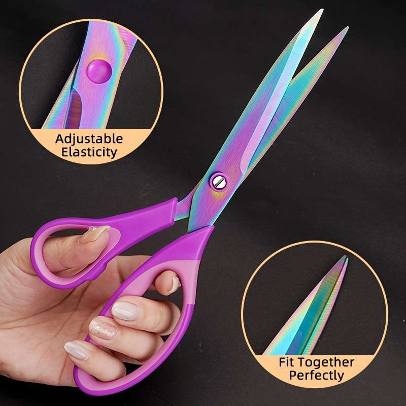 1 Piece Titanium Blade Craft Scissors - Extra Sharp
