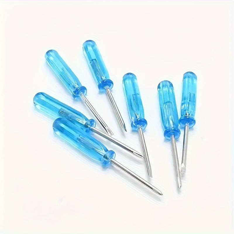 2pcs Blue Mini Screwdriver Set