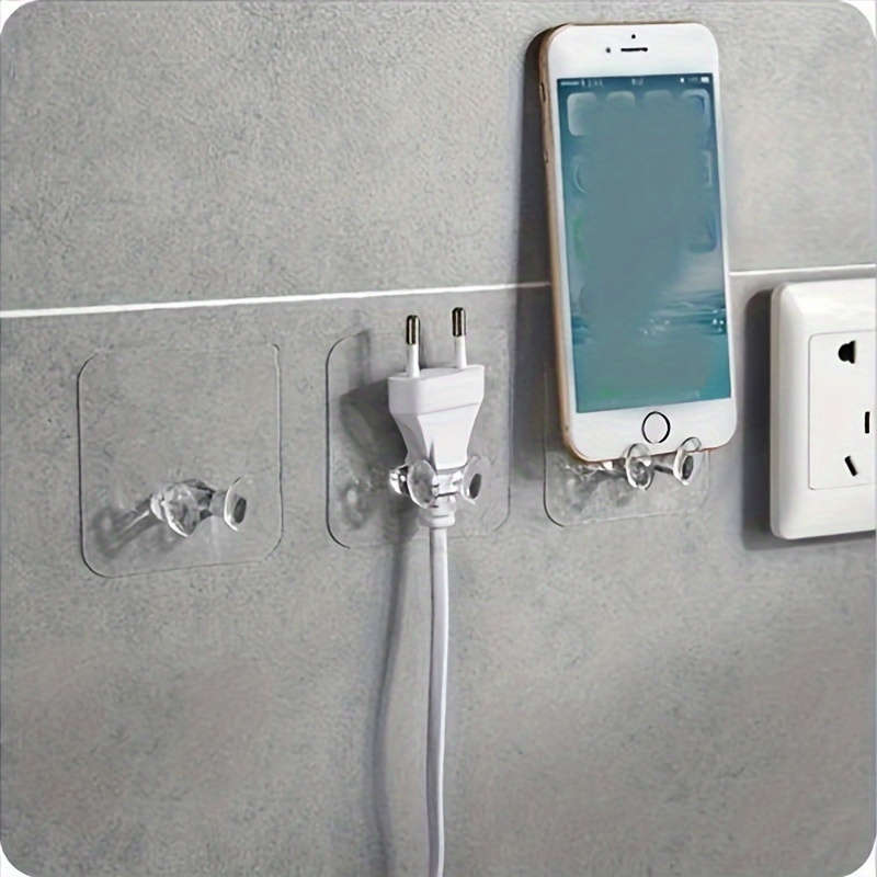 20pcs Transparent Plug Hooks
