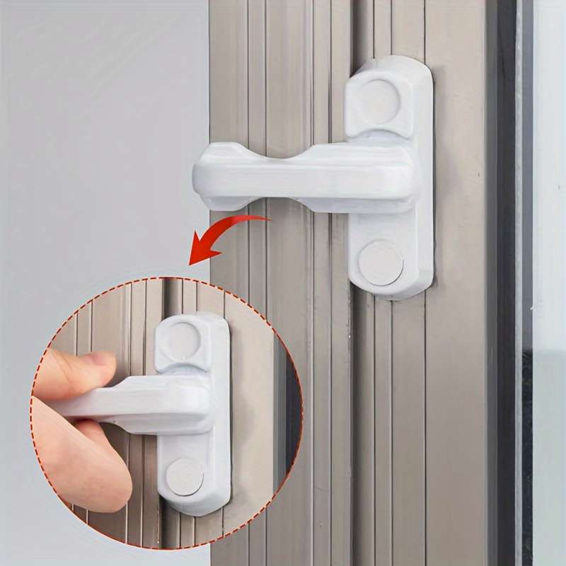 1pcs White Security Swing Locks