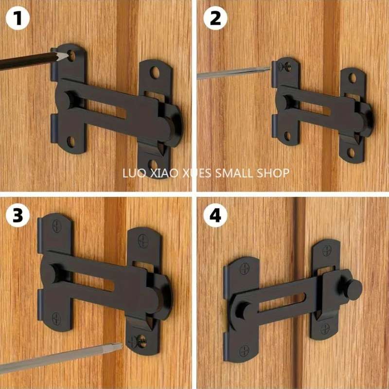 1-Piece Easy-To-Install 3-Inch Stainless Steel Door Latch Set