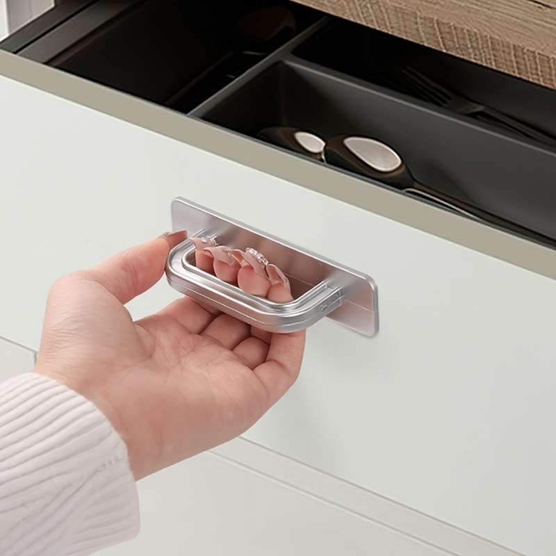 Easy-Install No-Drill Sliding Door Handle