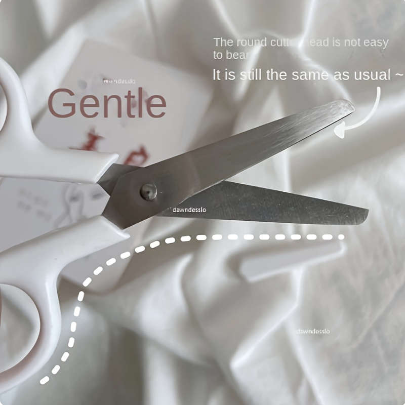 1 Piece Of Mini White Scissors