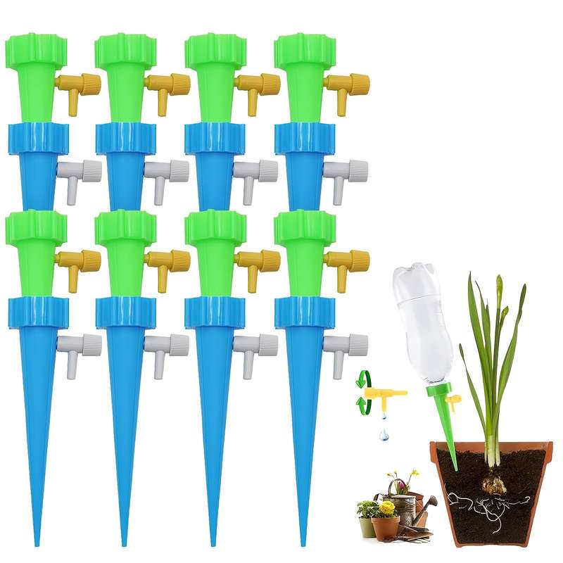 1pcs Plant Watering Drippers with Adjustable Flow Control Valve