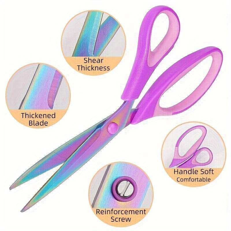 1 Piece Titanium Blade Craft Scissors - Extra Sharp