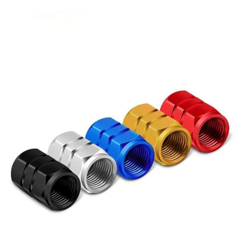 Cap For Tire Valves Made Of Aluminum Alloy