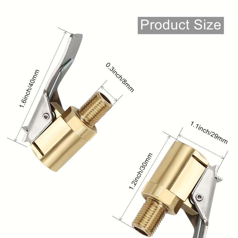 Car Pump Nozzle Adapter With Clip Adapter