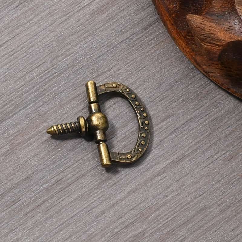 Antique Brass Mini Drawer Pull