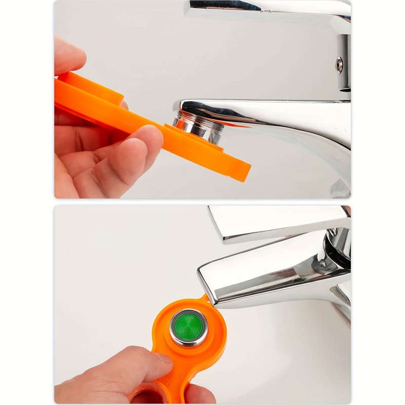 Easy-Install Orange Foam Faucet Wrench