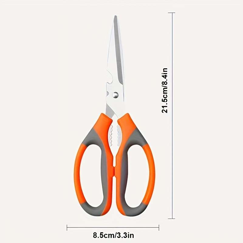 1-Pack Multi-Purpose Stainless Steel Scissors
