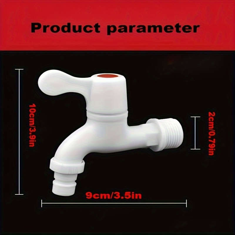 Plastic Quick Open Single Hole Faucet