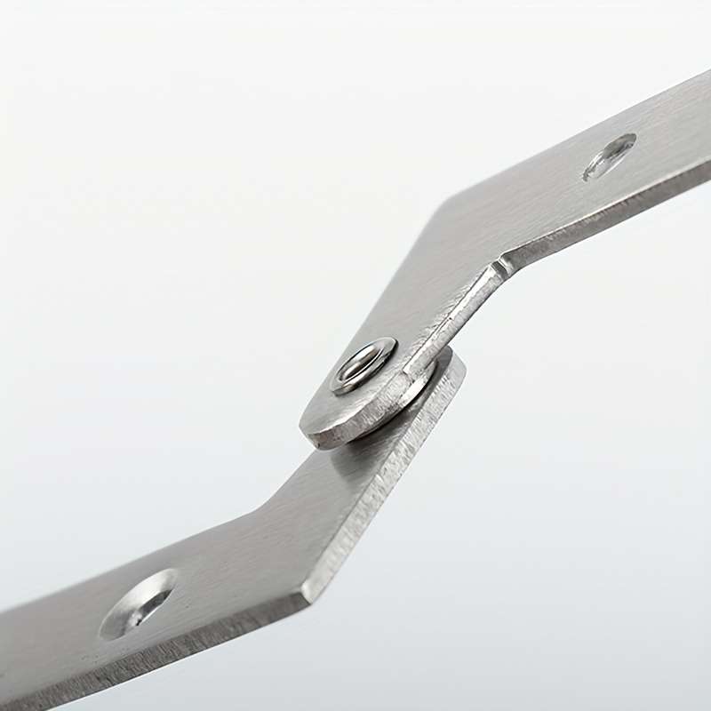 1pc Stainless Steel Zigzag Hinge Hinge Window Hinge Door