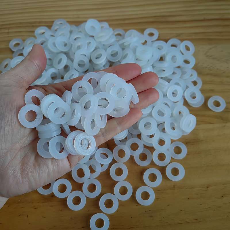 Household Pipe Fittings White Silicone Sealing Leakproof Gasket