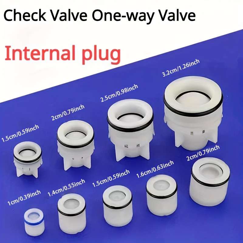 Plug-in Plastic Non-Return Valve Spring Check