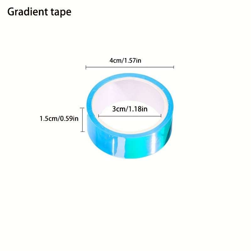 1pc/5m Laser Glitter Tape