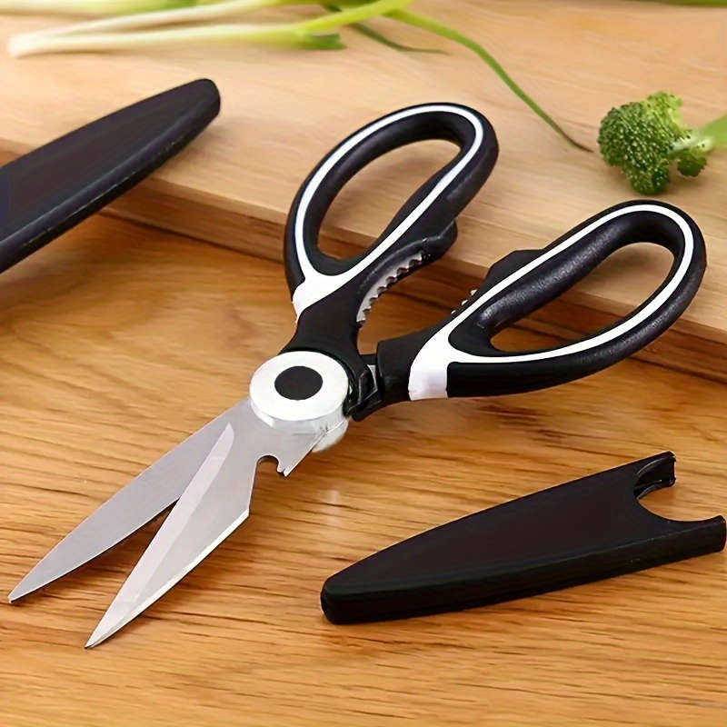 1 Piece Of Multi-Purpose Stainless Steel Kitchen Scissors For Cooking Tasks