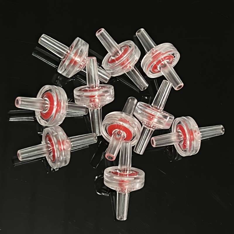 Transparent One-Way Check Valves