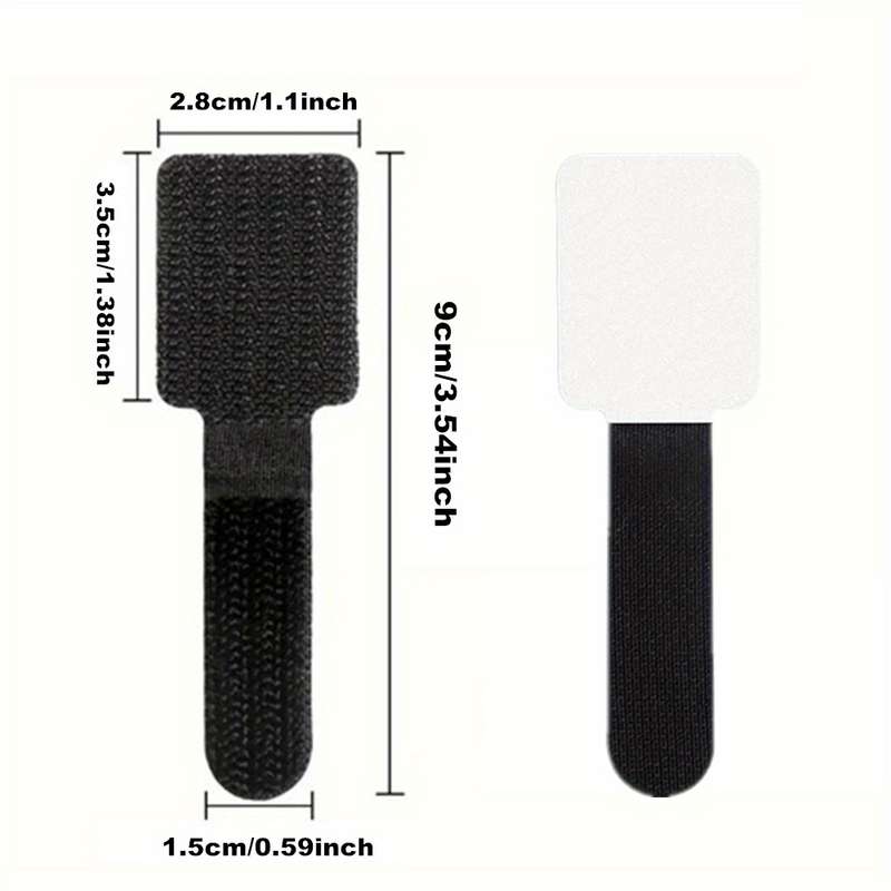 Nylon Reusable Self-Adhesive Cable Ties