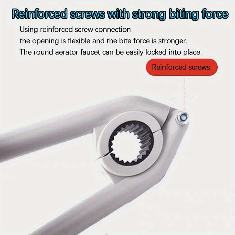 1pc Durable Plastic Faucet Wrench
