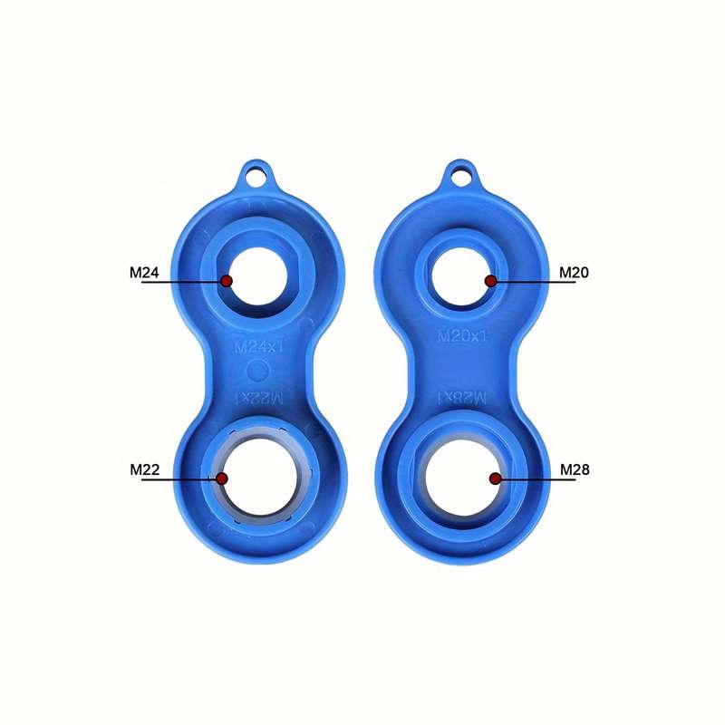 1pc Blue Faucet Wrench