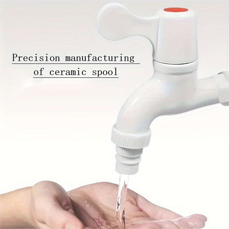 Plastic Quick Open Single Hole Faucet