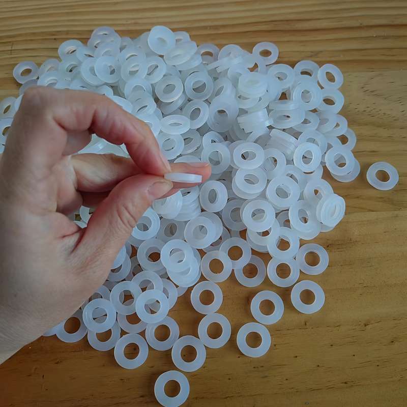 Household Pipe Fittings White Silicone Sealing Leakproof Gasket