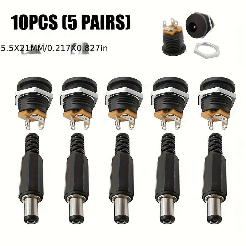 Power Jack And Plug Set