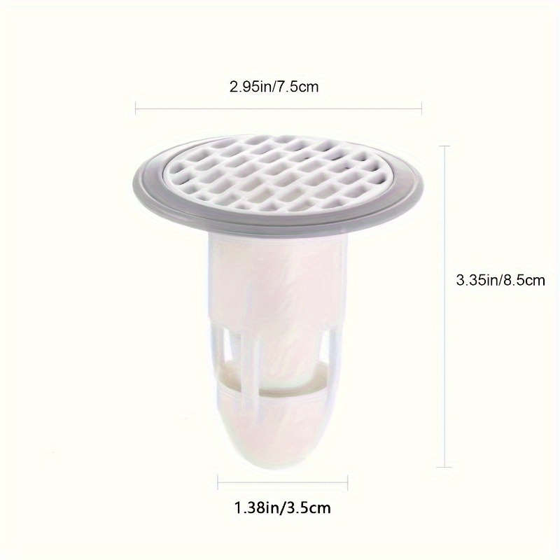 White Plastic Floor Drain