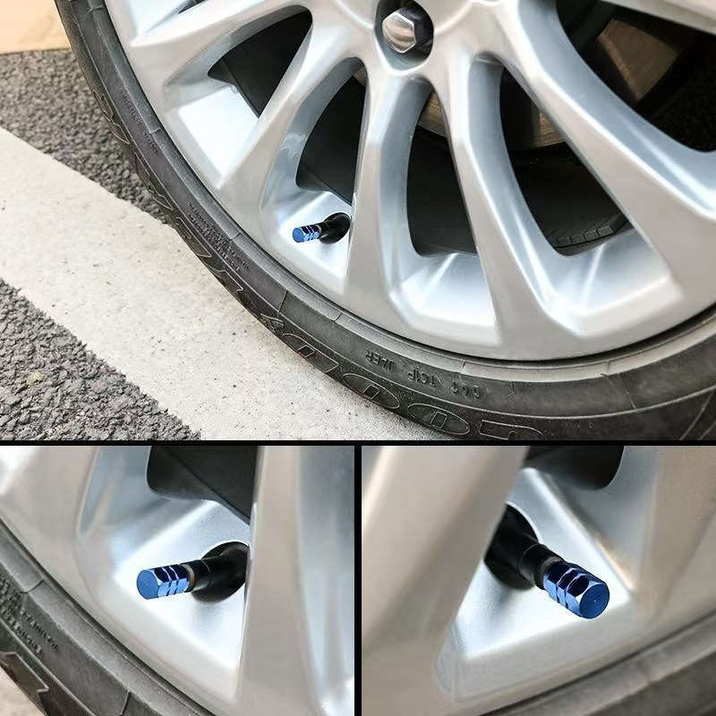 Cap For Tire Valves Made Of Aluminum Alloy