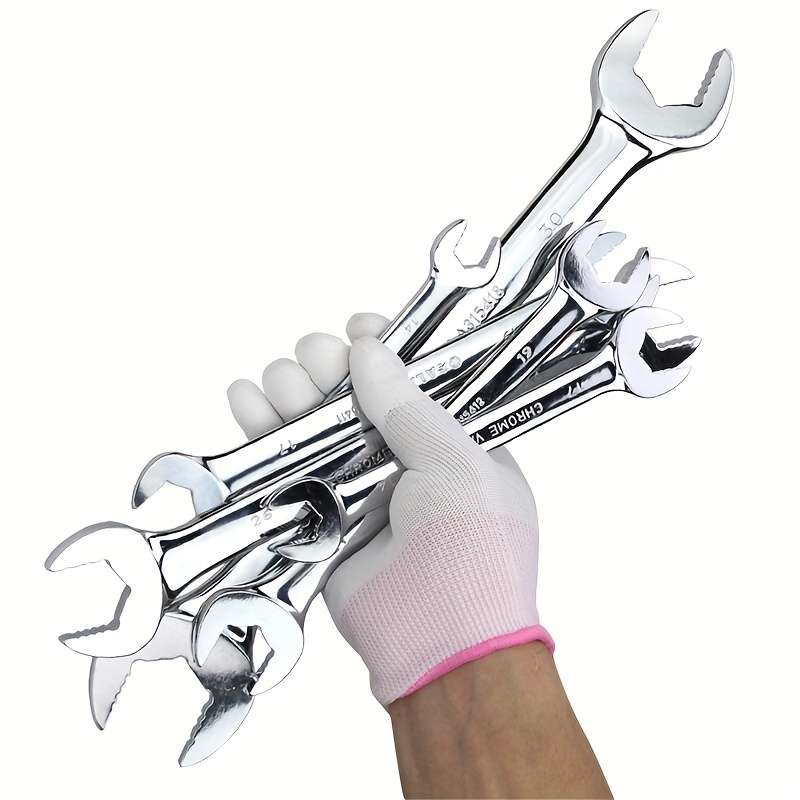 Vanadium Steel Double-headed Wrench Set