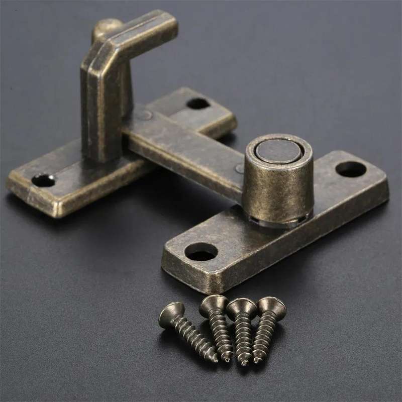 Vintage Antique Bronze Sliding Window Door Lock Handle