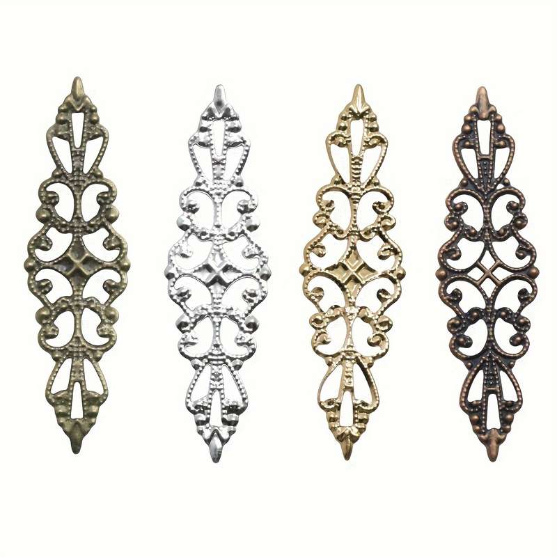 12 Hollowed-out Floral Retro DIY Album Decoration Corner Floral Accessories Decoration Accessories