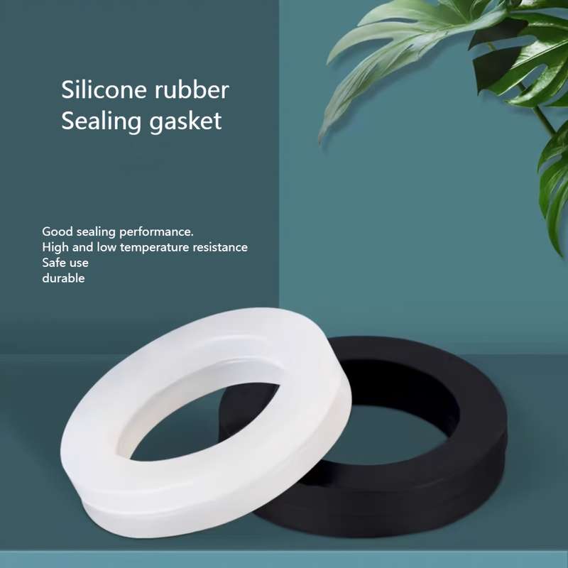 Household Pipe Fittings White Silicone Sealing Leakproof Gasket