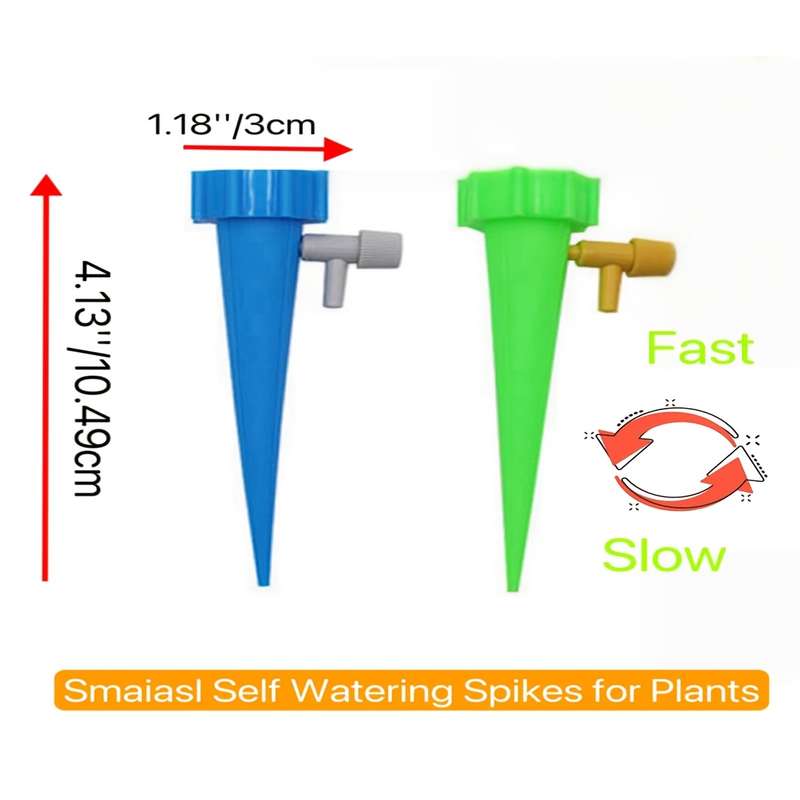 1pcs Plant Watering Drippers with Adjustable Flow Control Valve