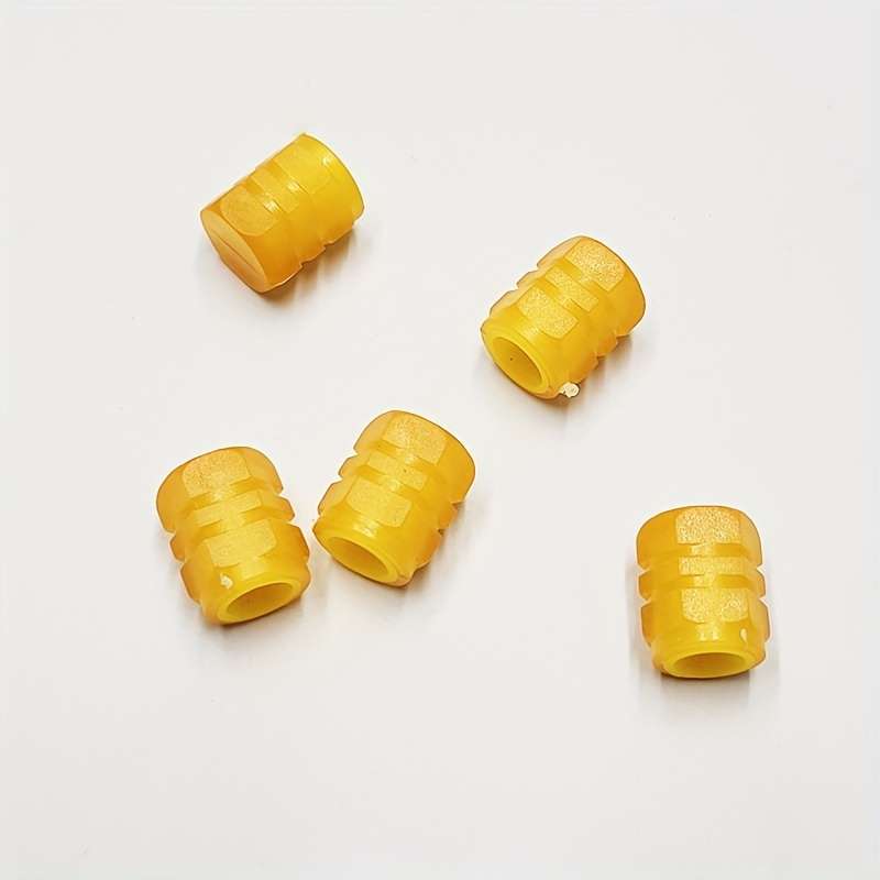 Durable Hexagonal Rubber Valve Cap for Bicycles Electric Scooters