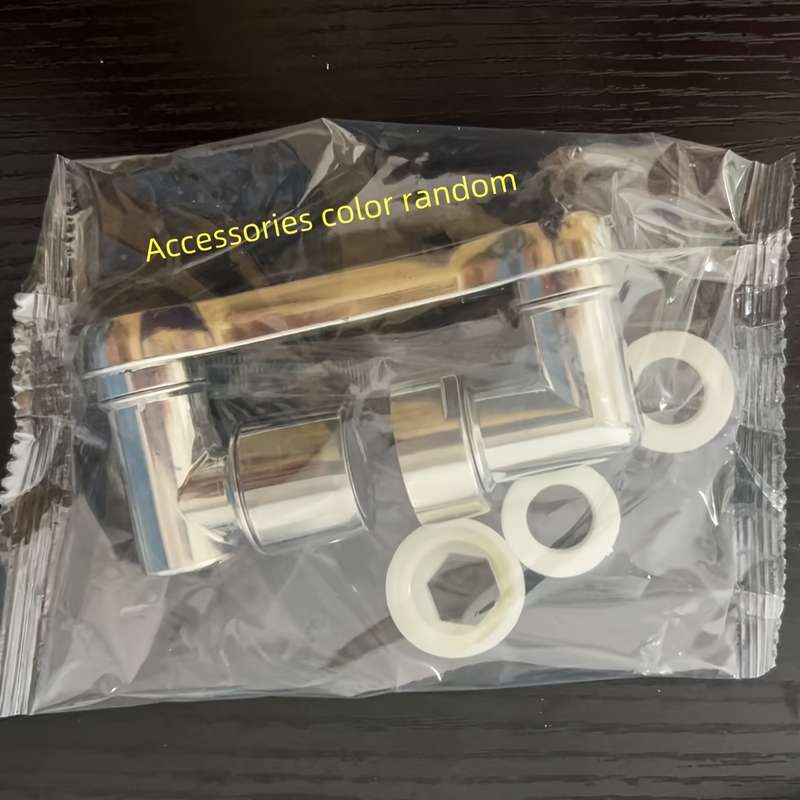 1pc Chrome-Plated 1080 Foldable Extendable Kitchen/Bathroom Faucet