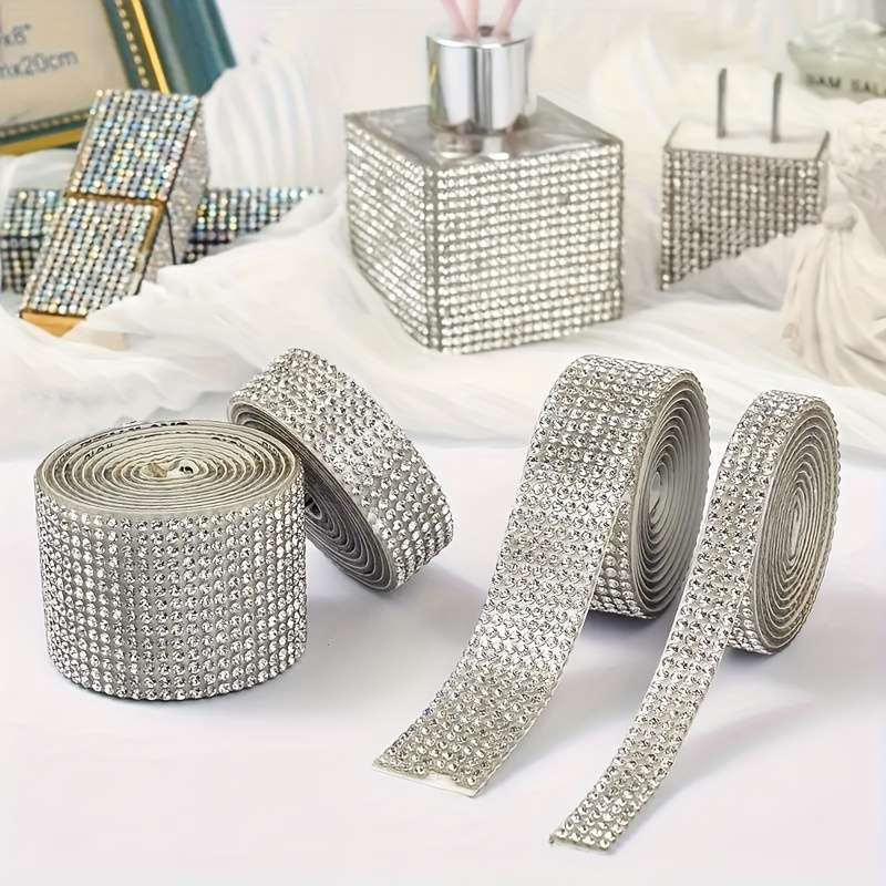 Fashion Rhinestone Strips Stickers