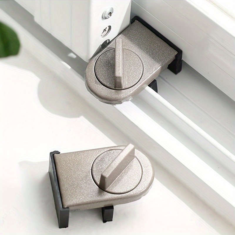 1pc Aluminum Alloy Sliding Door Window Lock