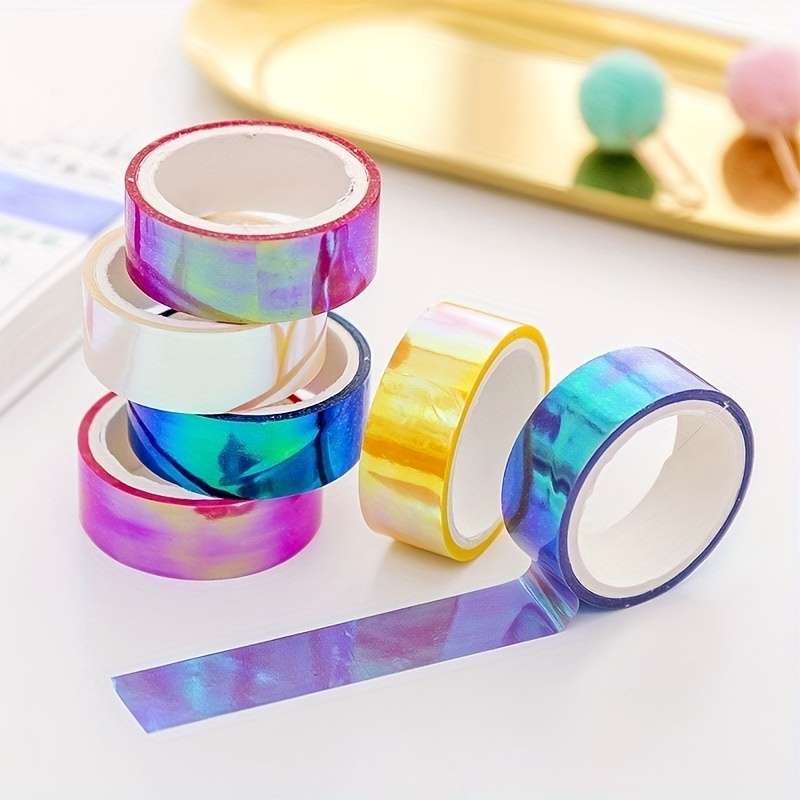 1pc/5m Laser Glitter Tape