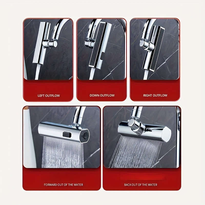 1pc Universal Copper RV Kitchen Faucet
