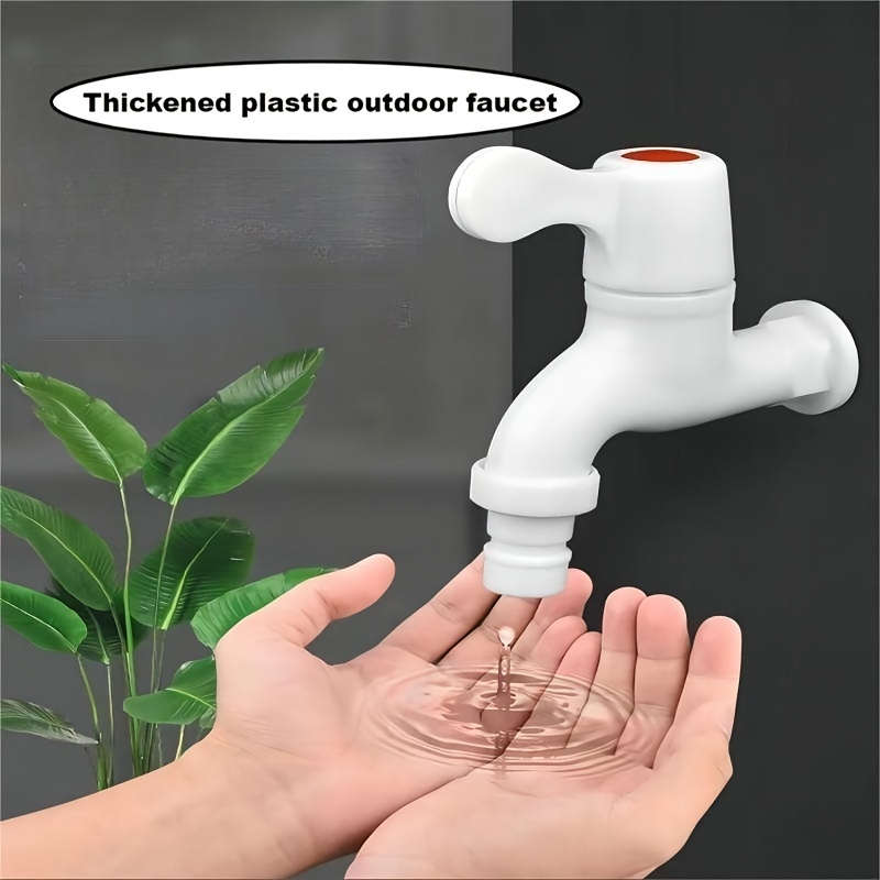 Plastic Quick Open Single Hole Faucet