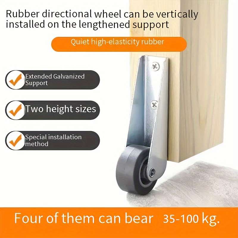 Heavy-Duty Swivel Casters